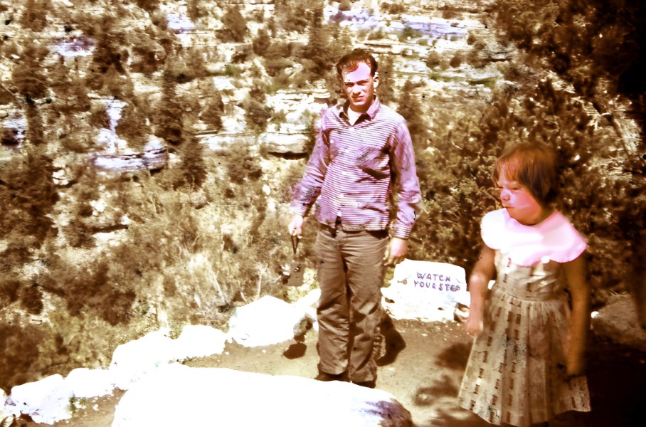 Ray and Louise in Walnut Canyon
