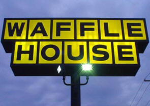 Free wedding-day meals at Waffle House.