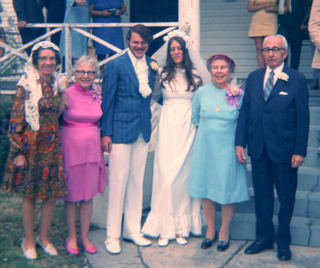 Meet the Parents: Dorothy Brown (Gramma), Edna Cilwa (Mom), Paul, Mary, Agnes Steinberg, Herbert Steinberg