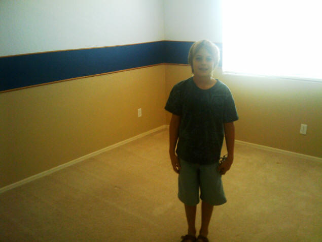 Zach's room before we moved in.