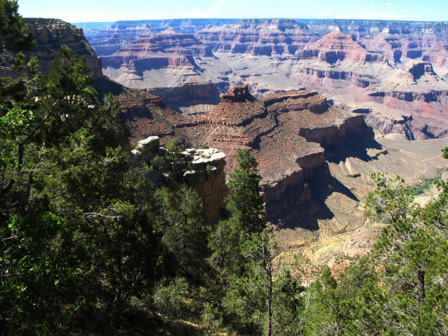 Grand Canyon from Rim Trail.