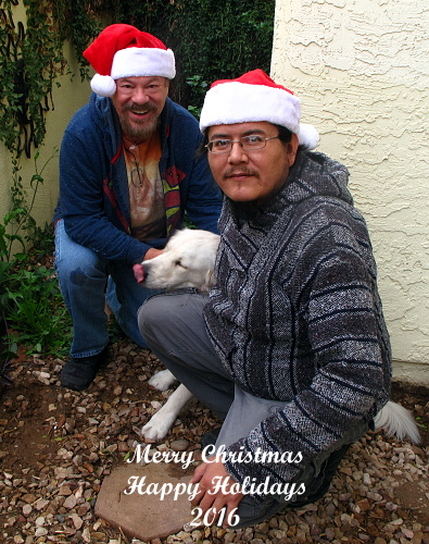 Merry Christmas from Paul, Keith and Ella!