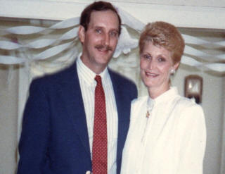Dorothy Ann with new husband Bob Zembruski in 1988.