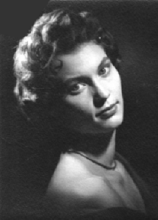 Dorothy Ann: glamorous in the '50s.