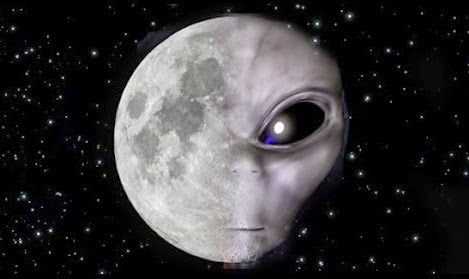 Alien Moon Face