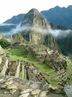 Macchu Picchu, the 'Lost City of the Incas'