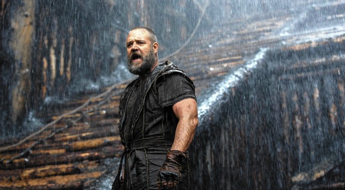 Russell Crowe as the put-upon Noah.