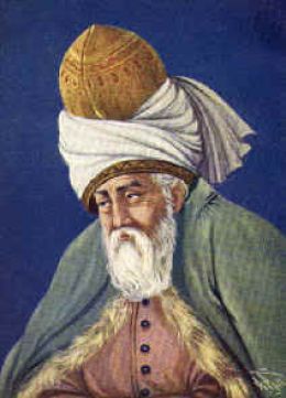 Rumi, the great Sufi poet.