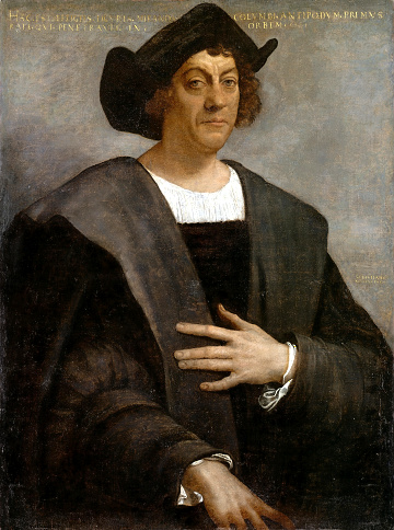 Portrait of Columbus, but he wouldn't recognize himself.