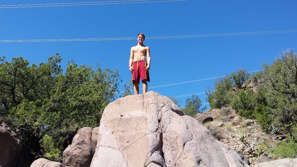 Zach: King of the mountain
