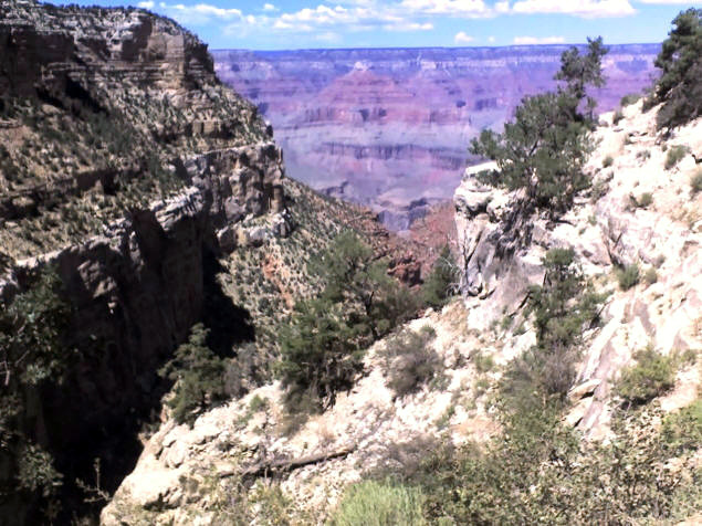 Grand Canyon from Bright Angel Trail.