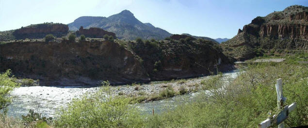 Upper Salt River panorama.
