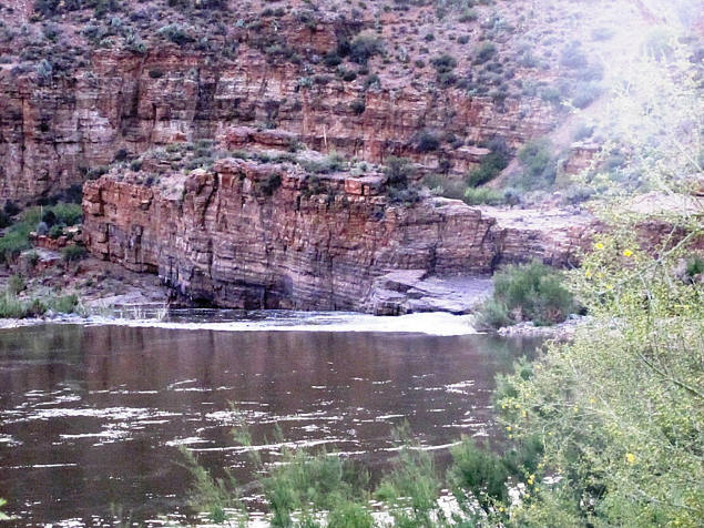 The Upper Salt River, the evening before.