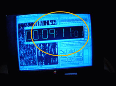 Independence Day's computer readout displays '9-11'